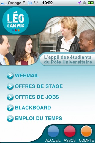 LeoCampus screenshot 2