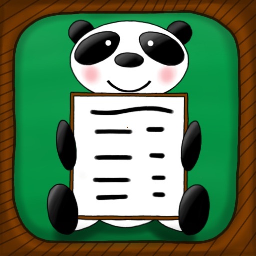 Mini Golf Scorecards - Panda Edition