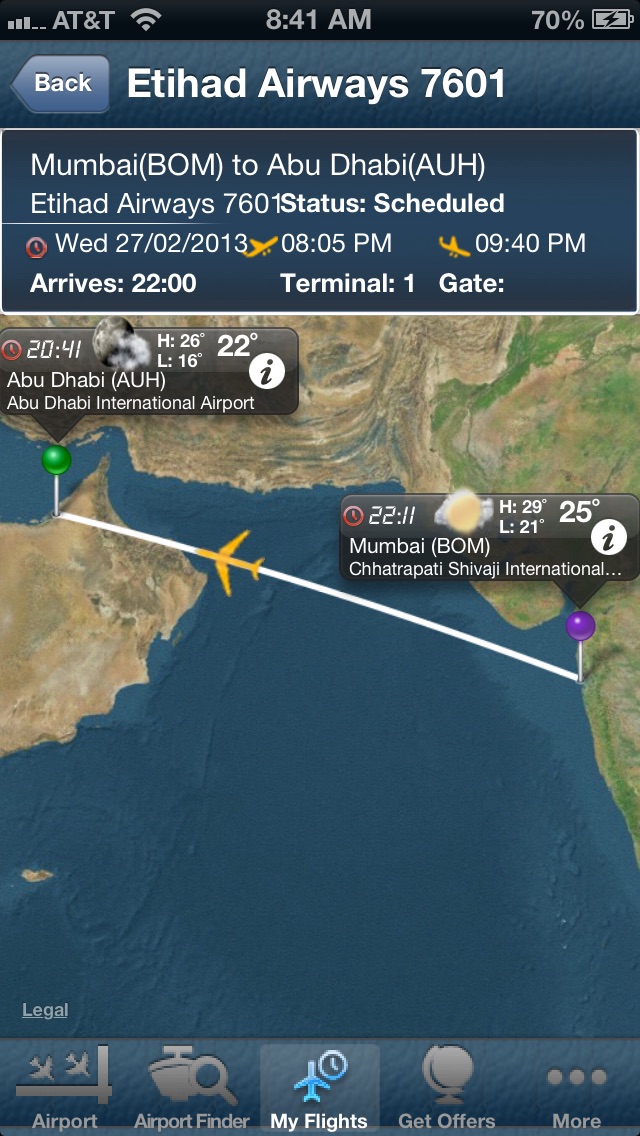 Abu Dhabi Airport - F... screenshot1