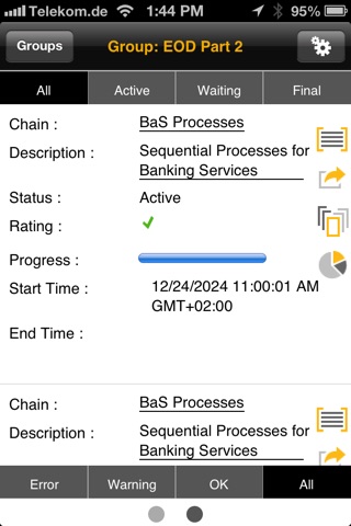 SAP Job Progress Monitor screenshot 3