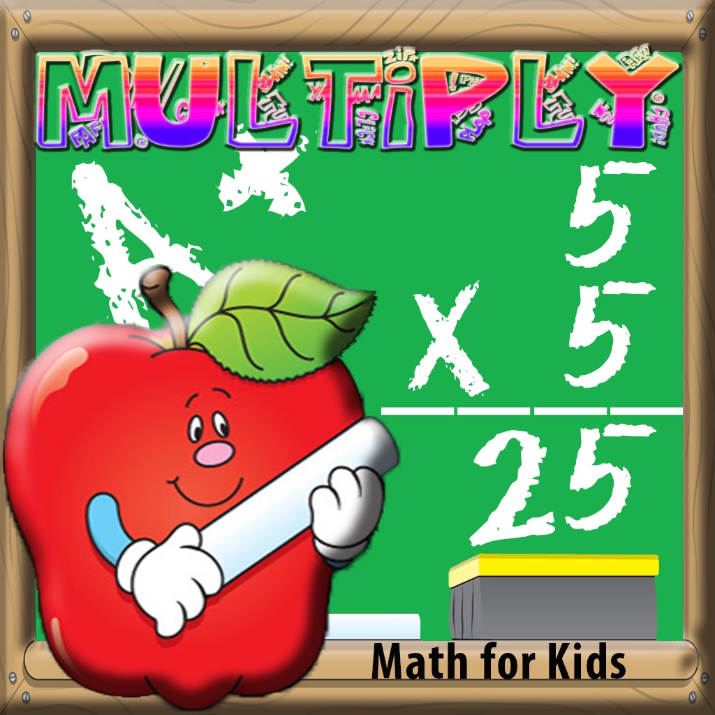 Multiply by Math for Kids - No AD's - JUST MATH!