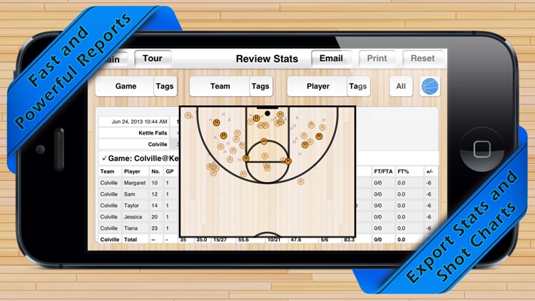 Basketball Shot Chart screenshot-3