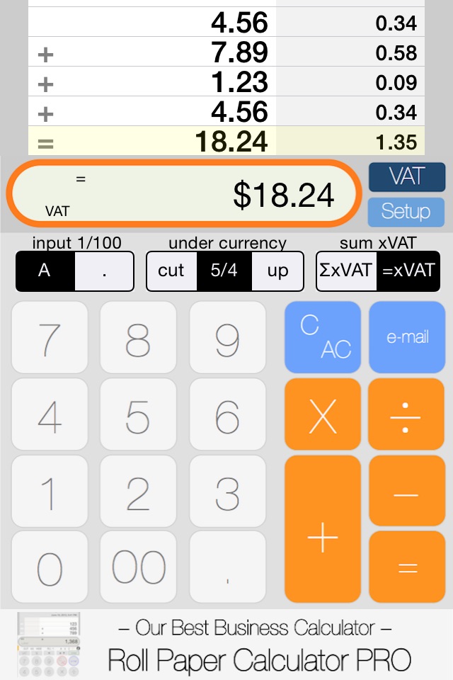 Calculator for VAT Lite screenshot 3