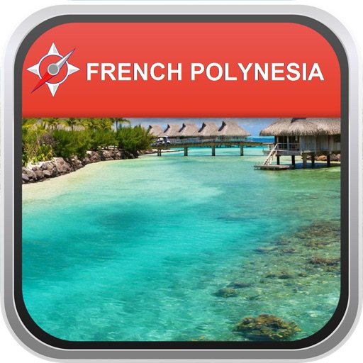 Offline Map French Polynesia: City Navigator Maps