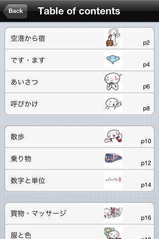 指さし会話タイ　touch＆talk screenshot 4