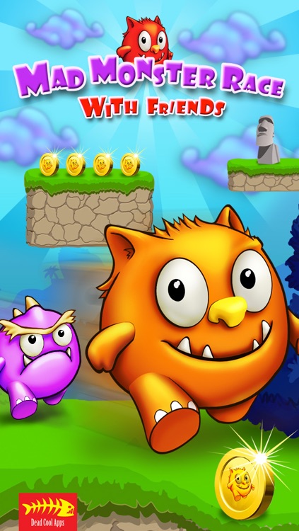 A Mad Monster Race FREE Game - Run and Jump With Friends