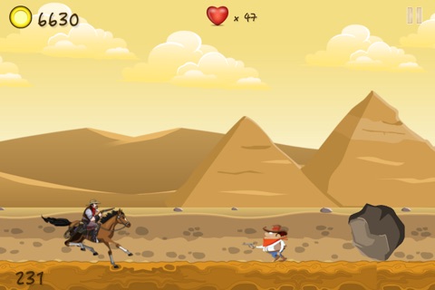 Furious Wild West Outlaw Run - High Voltage Shooting Cowboy Adventure screenshot 2