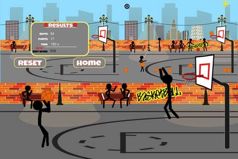 Doodle Street Basketball free screenshot 3