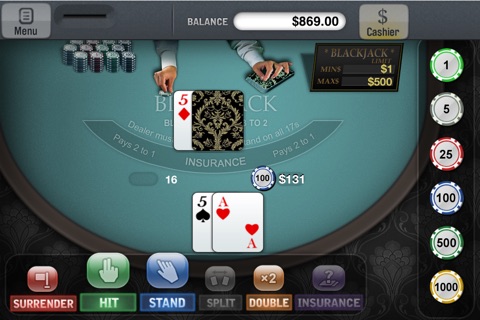 Live Dealer Blackjack screenshot 2