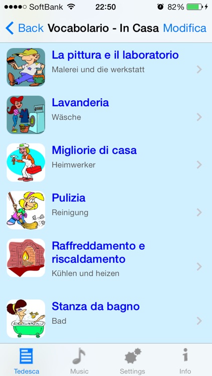 Tedesca - Italian to German Translator and Phrasebook screenshot-3