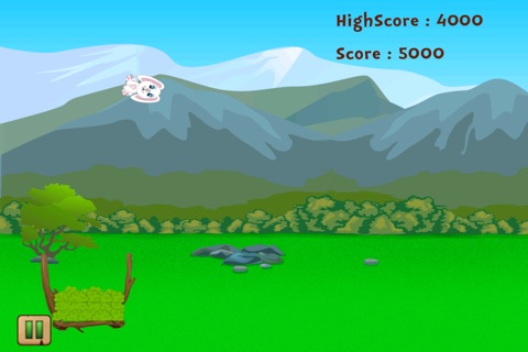 Baby Bunny Bounce Bop FREE! - Cute Little Rabbit Hop Game screenshot 4