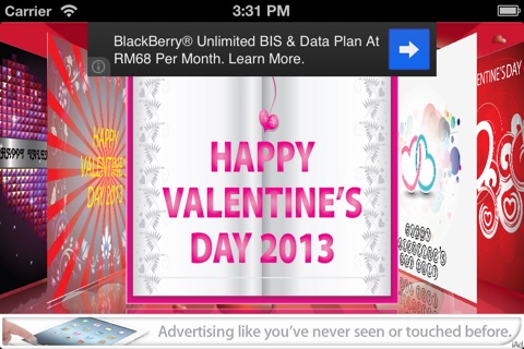 Valentines eCards Quotes Lite screenshot 2