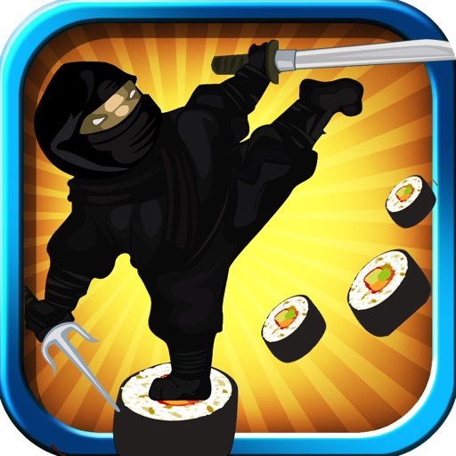 Stunt Ninja Craze Mania FREE - An Epic Sushi Collecting Defense Blast