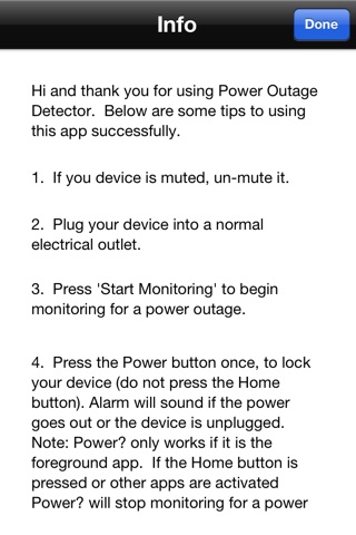 Power Outage Detector screenshot 3