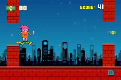 Jumpy Punk - Cyber Jack Flash ~ Future Skate screenshot 4