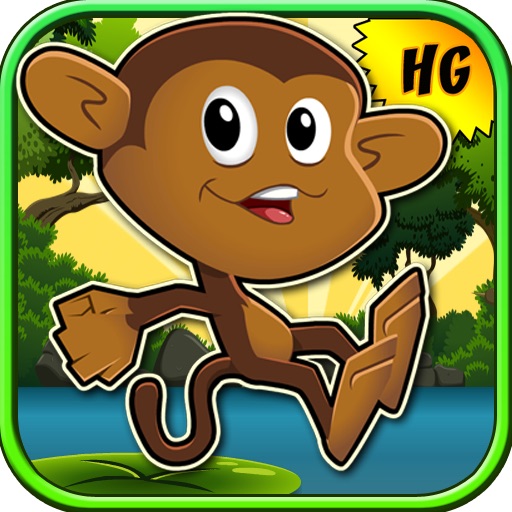 Mega Monkey Jump: Kico's Jumping Adventure! Icon
