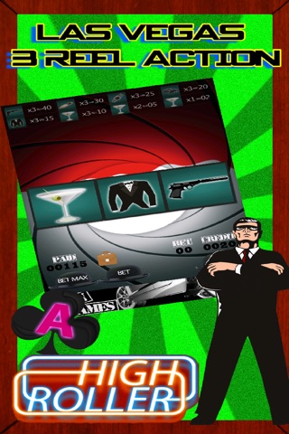 Spy Slots- A New Super Fun 3-Reel Casino Game of Espionage with Blackjack and a Mega Bonus Prize Wheel screenshot 2