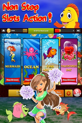 Aquarium Slots - Fishy Slot Machine Game screenshot 4