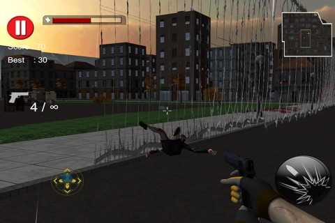 Zombie Evil Town : Free 3D FPS Game screenshot 3
