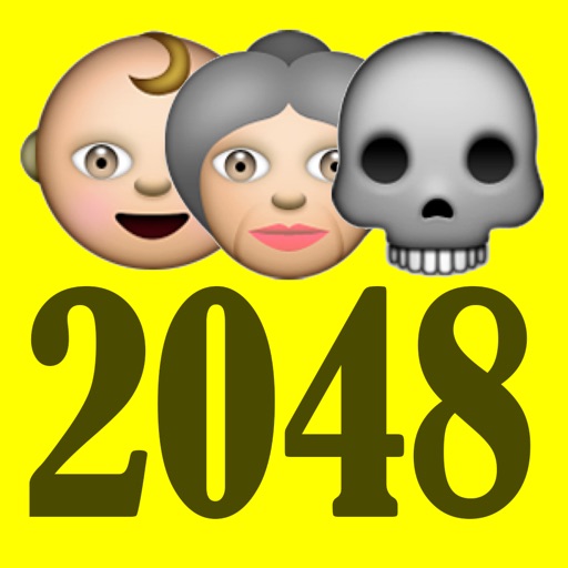 2048 Emoji Lifetime - from Cradle to Grave icon