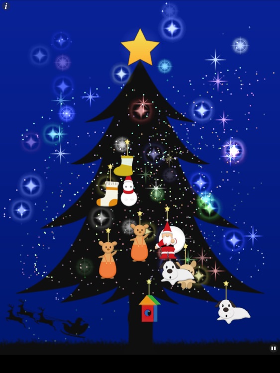 Twinkle Twinkle Christmas Tree for iPad