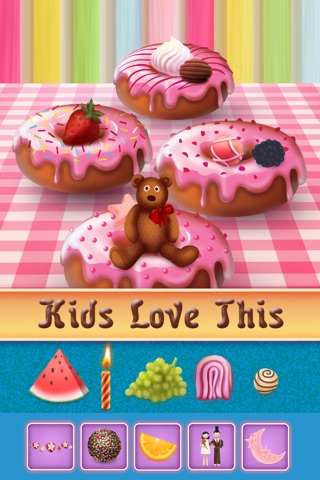 Hot Delicious Donut Decorating Game - Free Kids Edition screenshot 2