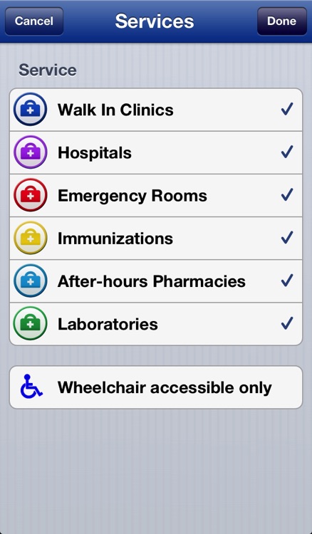 BC Health Service Locator