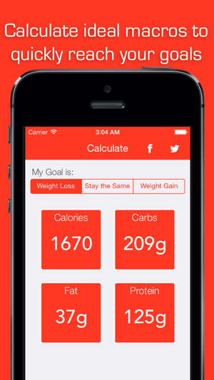 Optimum Macros - Fitness Macronutrient Finder using Harris B(圖1)-速報App