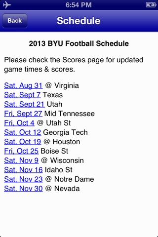 College Sports - BYU Football Edition screenshot 4