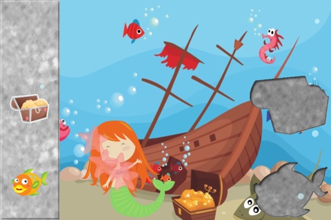 Mermaid Puzzles for Toddlers and Little Princesses - Princess of the Sea ! screenshot 2