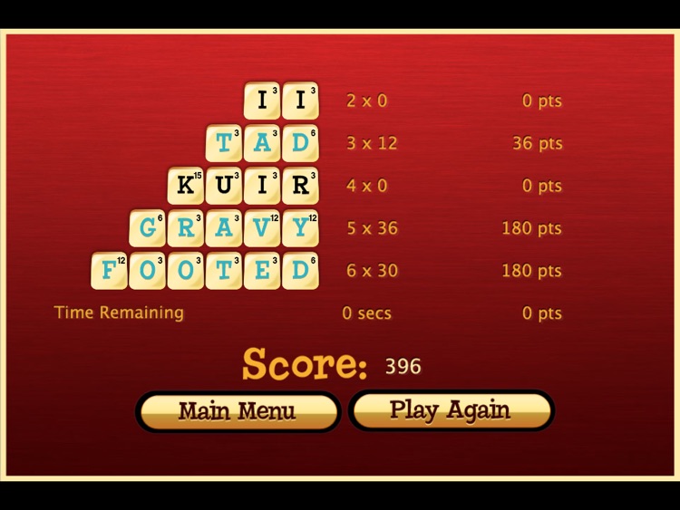 Dabble - the Fast Thinking Word Game for iPad