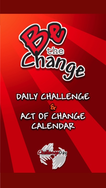 Be the Change: Daily Challenge and Acts of Change Calendar