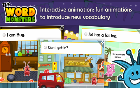 The Word Monsters: Learn to Read screenshot 4
