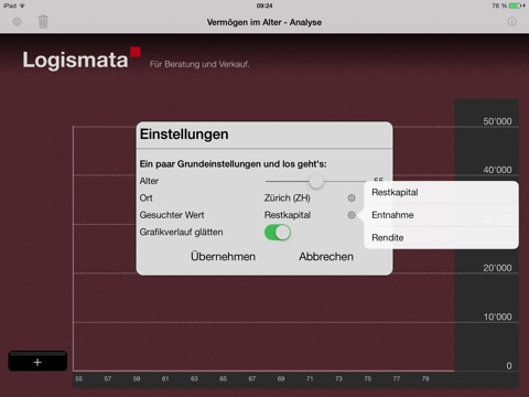 Vermögen im Alter screenshot 3
