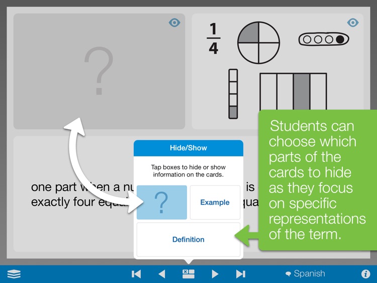 Math Vocabulary Cards, by the Math Learning Center