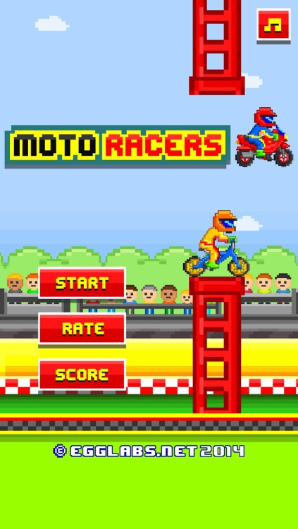 Moto Racers - Free 8-bit Retro Pixel Games