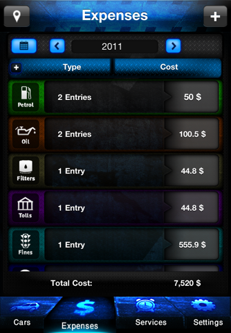 Car Xpenses Lite screenshot 2
