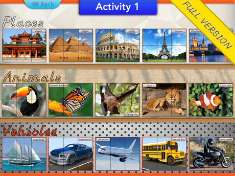 Montessori Picture Puzzles screenshot 2