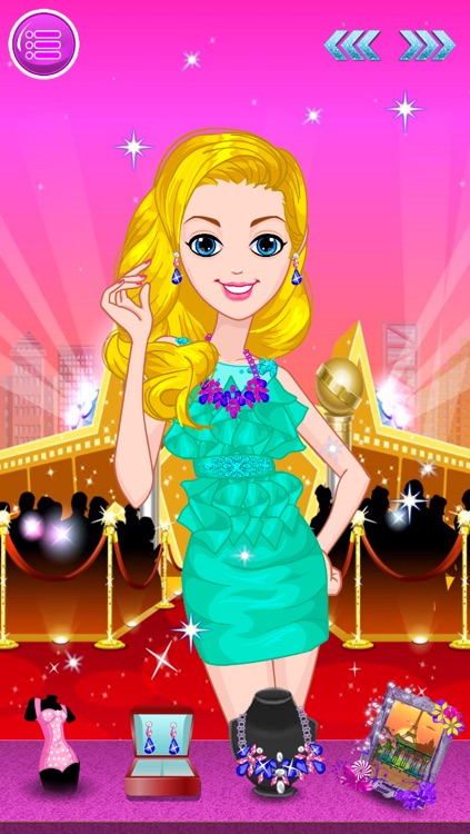 Movie Star Hair Salon & Spa Center free makeover games screenshot-3