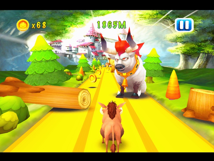 Mega Battle Run－ Folt Pig Throne Republique Perils duel Joust HD screenshot-3