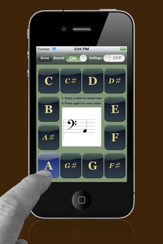 Sight Reading Bass Game screenshot 2