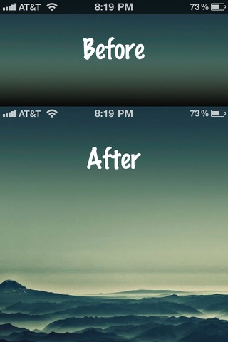 iStatusBar - Invisible Status Bar screenshot 3