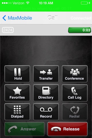 AltiGen MaxMobile screenshot 2