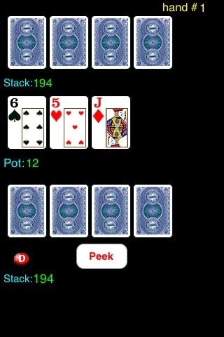 Headsup Omaha Poker Free screenshot 3