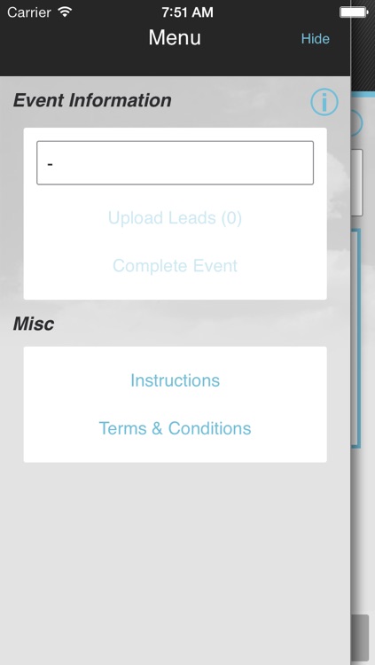 e-Ticket.com.au Lead Capture App