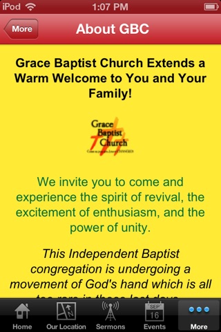 Grace Baptist Church - Decatur, IL screenshot 4