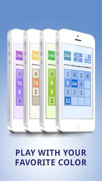 2048 Colors Tile Puzzle Game: Challenge your brain