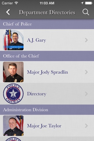 Conway Arkansas Police screenshot 3