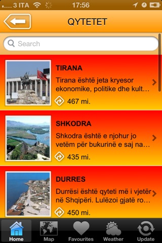 AlbaniaSmartGuide Albanese screenshot 2