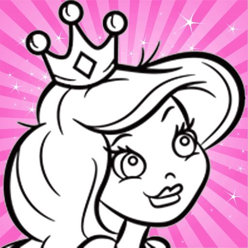 Color Mix HD(Princess) - Learn Paint Colors by Mixing Paints & Drawing Princesses for Preschool Icon